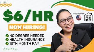 SAHOD: P338/HR [$6] NO DEGREE NEEDED | Now Hiring! US BASED!