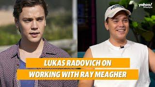 Home and Away’s Lukas Radovich on working with Ray Meagher | Yahoo Australia