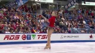 Touching performance of Olympic Gold Medalist* Yulia Lipnitskaya at 2013 Skate Canada