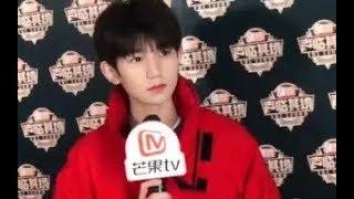 【TFBOYS  王源】《声临其境》收官 红毯后台采访王源  【Roy Wang Yuan】