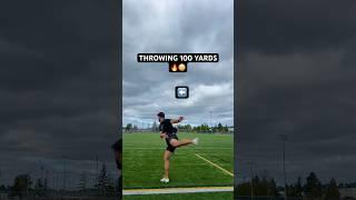 HOW FAR COULD YOU THROW THIS?  #qb #football