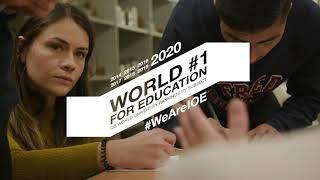 World #1 for Education | UCL Institute of Education #WeAreIOE