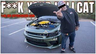 Charger Scatpack 392 Owner says "F**K A HELLCAT" | Drops $46K on 800+HP Supercharged 426 HEMI!