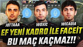 WOXİC WİCADİA JOTTAAA SESLİ FACEİT MAÇI! WOXİC FENA SIRTLIYOR! MAÇ HİÇBİR YERDE YOK ETERNAL FIRE CS2