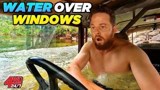 DEEPEST RIVER CROSSING EVER! 4WDs Float & DESTROYED engine - wildest Cape York moment ever filmed!