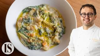 Il minestrone leggendario del ristorante Michelin Il Luogo di Aimo e Nadia con Alessandro Negrini