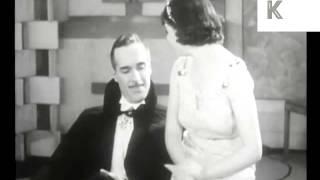 1930s UK Cinema Cigarette Advert, Archive Footage, Oddity