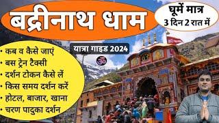 Badrinath Dham Tour Budget, 3 Day 2 Night Badrinath Itinerary | यात्रा गाइड 2024 | MS Vlogger