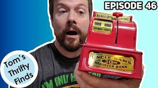 Uncle Sam's Coin Bank History - Tom's Thrifty Finds #46