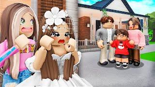 My Sister Got Married.. But Her Husband Has A SECRET Family.. (Roblox Bloxburg)