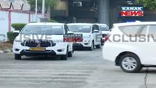 President's Grand Motorcade Departs | Droupadi Murmu Heads Towards Niladri Vihar In Bhubaneswar