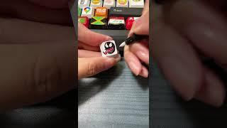 Drawing venom on the keyboard #shorts #diy #art #tiktok #trending