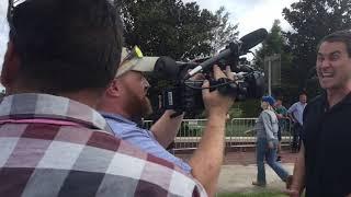 No Nazi @ UF protest