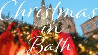 BATH CHRISTMAS MARKETS UK | VLOGMAS | CHRISTMAS SNOW
