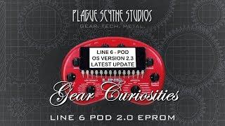 Gear Curiosities: Line 6 POD 2.3 EPROM - An Old Fashioned Firmware Upgrade!