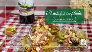 Alcachofas confitadas en AOVE - Denominación de Origen Estepa