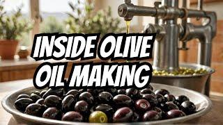 How Olive Oil is Really Made