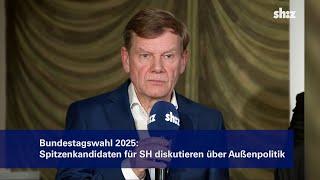 Bundestagswahl 2025: Spitzenkandidaten für SH diskutieren über Außenpolitik