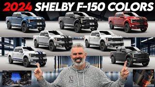 EVERY COLOR AVAILABLE ON THE 2024 SHELBY F-150 OFF-ROAD!