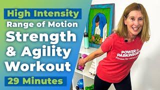 Standing Workout for PD | Improve Range of Motion, Agility and Strength in Under 30 Minutes