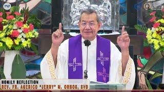 𝗣𝗿𝗮𝘆. 𝗛𝗢𝗣𝗘. 𝗗𝗼𝗻'𝘁 𝗪𝗼𝗿𝗿𝘆. | Homily 01 Dec 2024 with Fr. Jerry Orbos, SVD | 1st Sunday of ADVENT