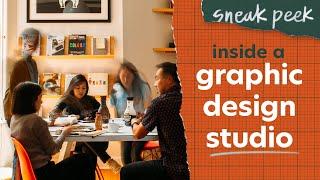 SNEAK PEEK | Inside a Graphic Design Studio