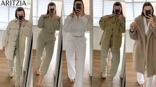 ARITZIA TRY ON HAUL: TNA COZYAF SWEATPANTS + SWEATSHIRTS