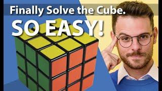 Easiest Solve For a Rubik's Cube | Beginners Guide/Examples | STEP 1