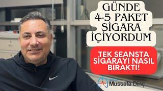 GÜNDE 4-5 paket SİGARA! TEK SEANSTA NASIL BIRAKTI? #biorezonans #sigarabırakma