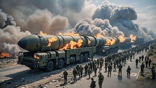 9 Minutes ago! US convoy carrying 4,000 missiles to Kyiv intercepted by Russian forces