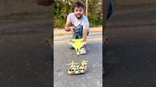 Rescue Helicopter vs RC Fighter jet ️ testing 