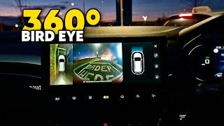 MG5's 360° Bird Eye cam (3D) extremely helpful to navigate through Drive Through!!