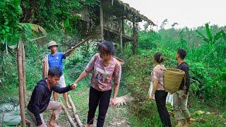 Single mother: together with a strange man,she discovered an abandoned house, far from civilization.