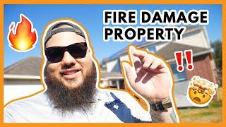 How to Flip a Fire Damaged Property || Real Estate Investing