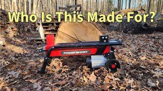 Could This Be Worse? I Don't Think So. PowerSmart 6t Electric Log Splitter