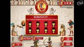 Cleopatra's Giveaway - Scratch Card - CasinoWebScripts