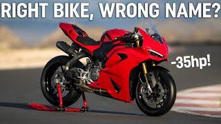 A big mistake? Ducati's new Panigale loses 35hp