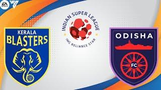  LIVE | Kerala Blasters FC vs Odisha FC | ISL Match | EA FC 24 Gameplay