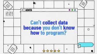 Can’t collect data because you don’t know how to program? With SCV, you don’t need to worry.