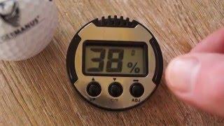 GERMANUS Digital Hygrometer for Humidor