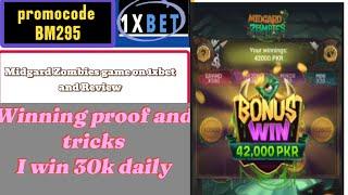 Midgard Zombies game on 1xbet | I win 30k | Promocode BM295