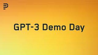 The First Open GPT-3 Demo Day