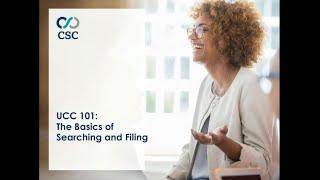 UCC 101: The Basics of UCC Searching and Filing 2020