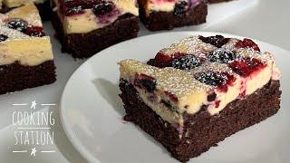 Mouth-watering Raspberry Chocolate Cake!  Simple and very Tasty!