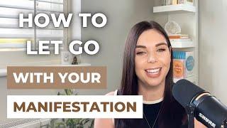 HOW TO LET GO OF YOUR DESIRE & RELAX INTO RECEIVING | Law of Attraction