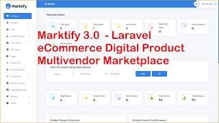 How ro install Marktify 3.0 - Laravel eCommerce Digital Product Multivendor Marketplace