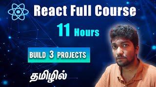 React Full Course for Beginners in Tamil | Complete Guide 2024