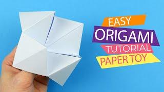 How to make paper fortune teller | Origami paper craft tutorial