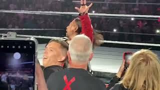 WWE Live event / Paris - Shinsuke Nakamura entrance