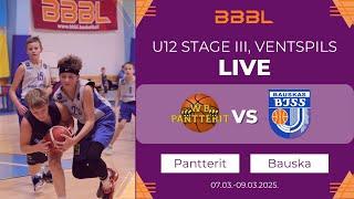 WB Pantterit 2013 vs Bauska 2013 | BBBL Boys U12